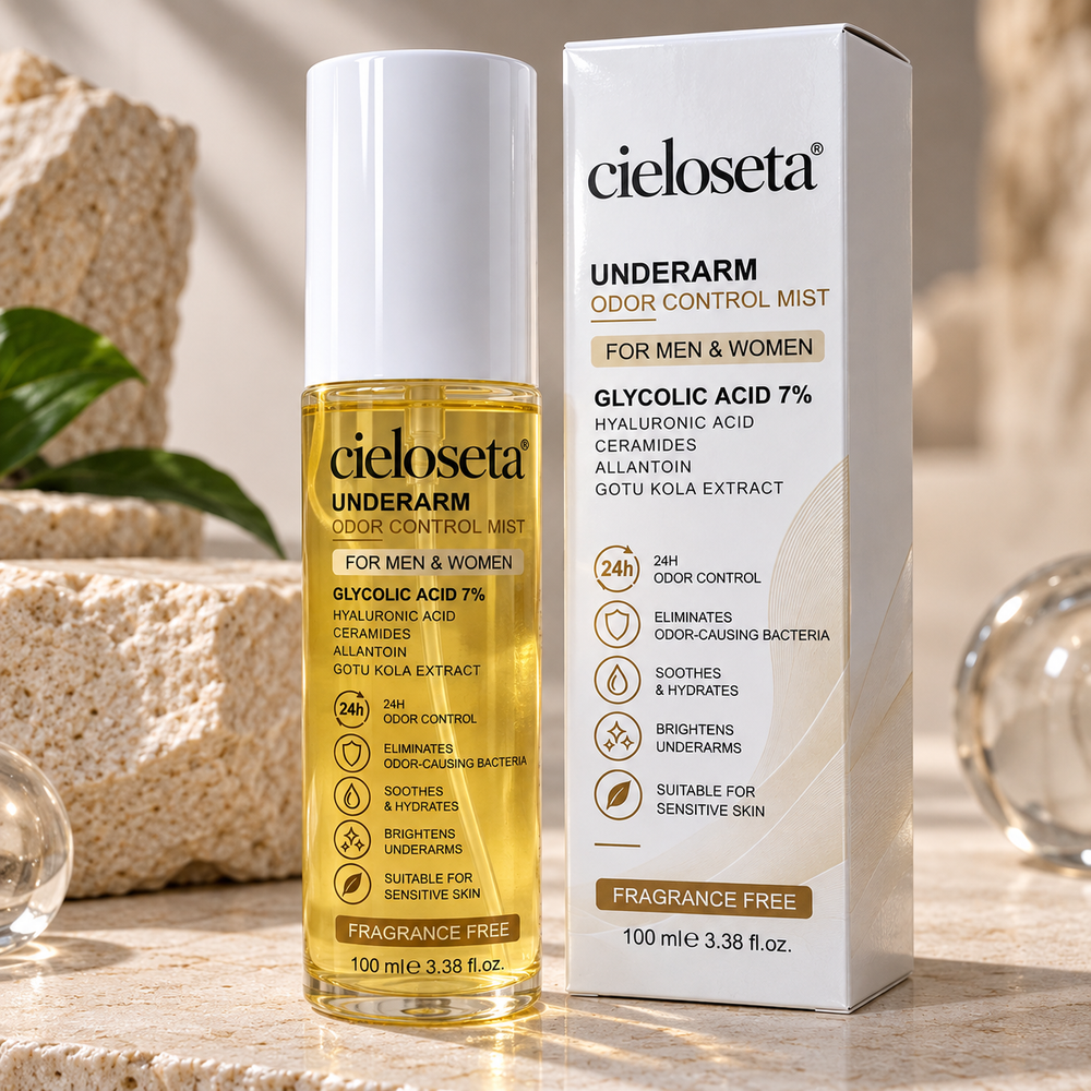 CieloSeta Underarm Odor Control Mist — 100 ml